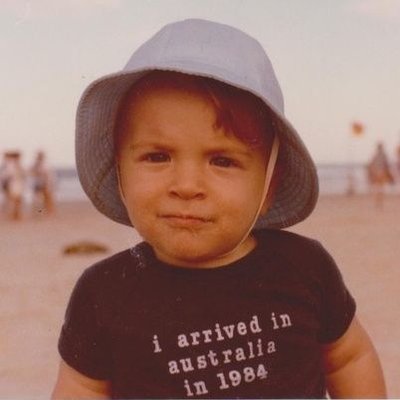 Mike as a kid